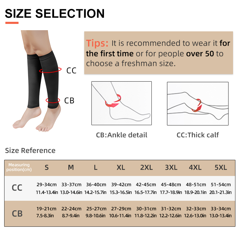 Plus Size S-5XL Running Athlet - Compression Sock Medical 评论和价格