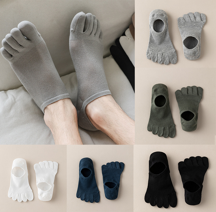 5Pairs Men's Invisible Toe Soc - Toe Sock Split 评论和价格