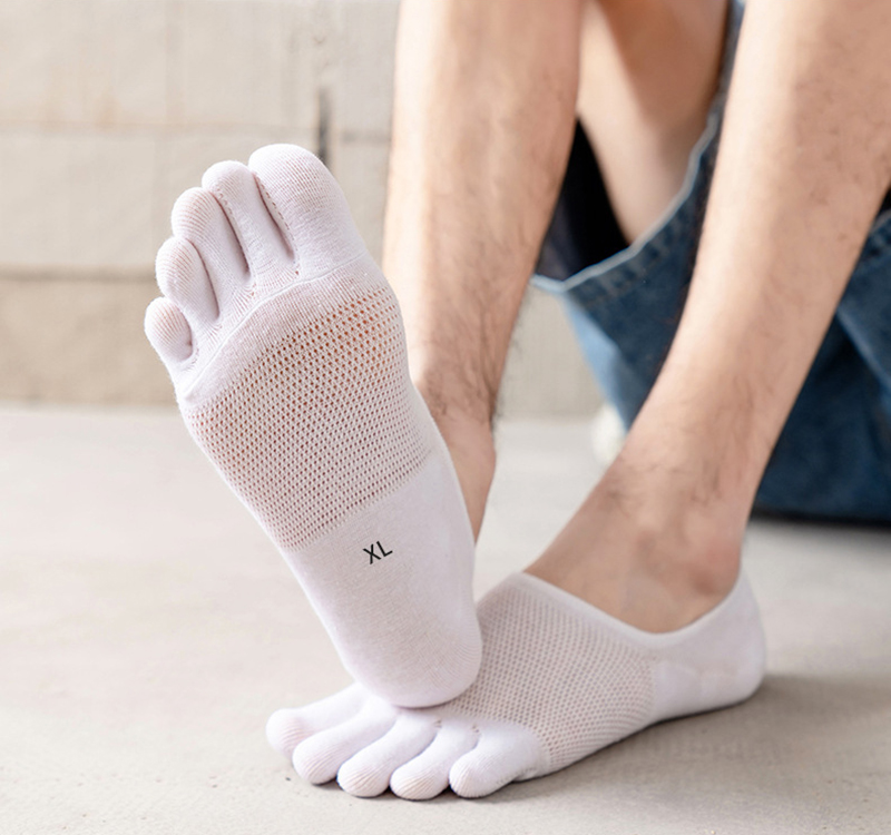 5Pairs Men's Invisible Toe Soc - Toe Sock Split 评论和价格